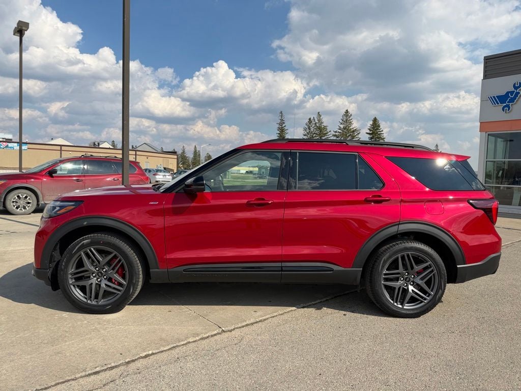 2026 Ford Explorer — rear three-quarter view