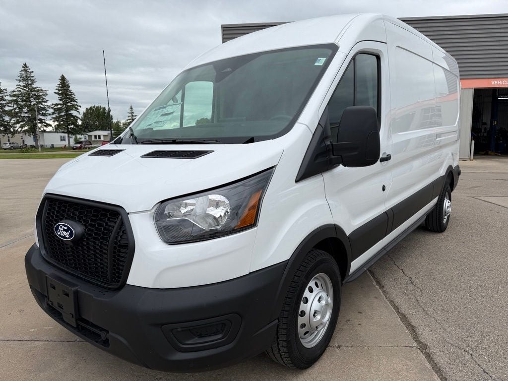 2026 Ford Transit-350 Base in Oxford White — front three-quarter view