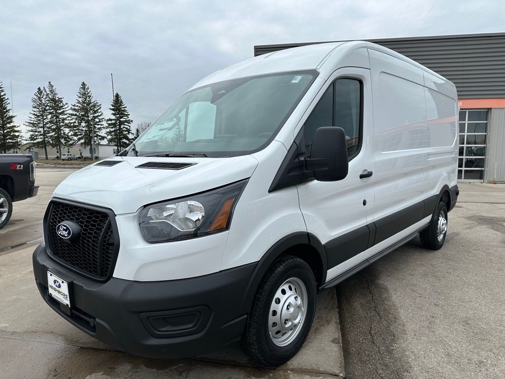 2026 Ford Transit-350 Base in Oxford White — front three-quarter view